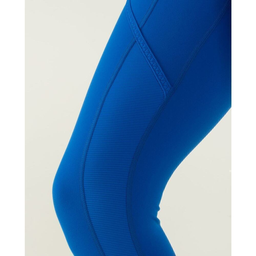 Lululemon Roll Out Crop Legging Baroque Blue Size 6 - Picture 10 of 13